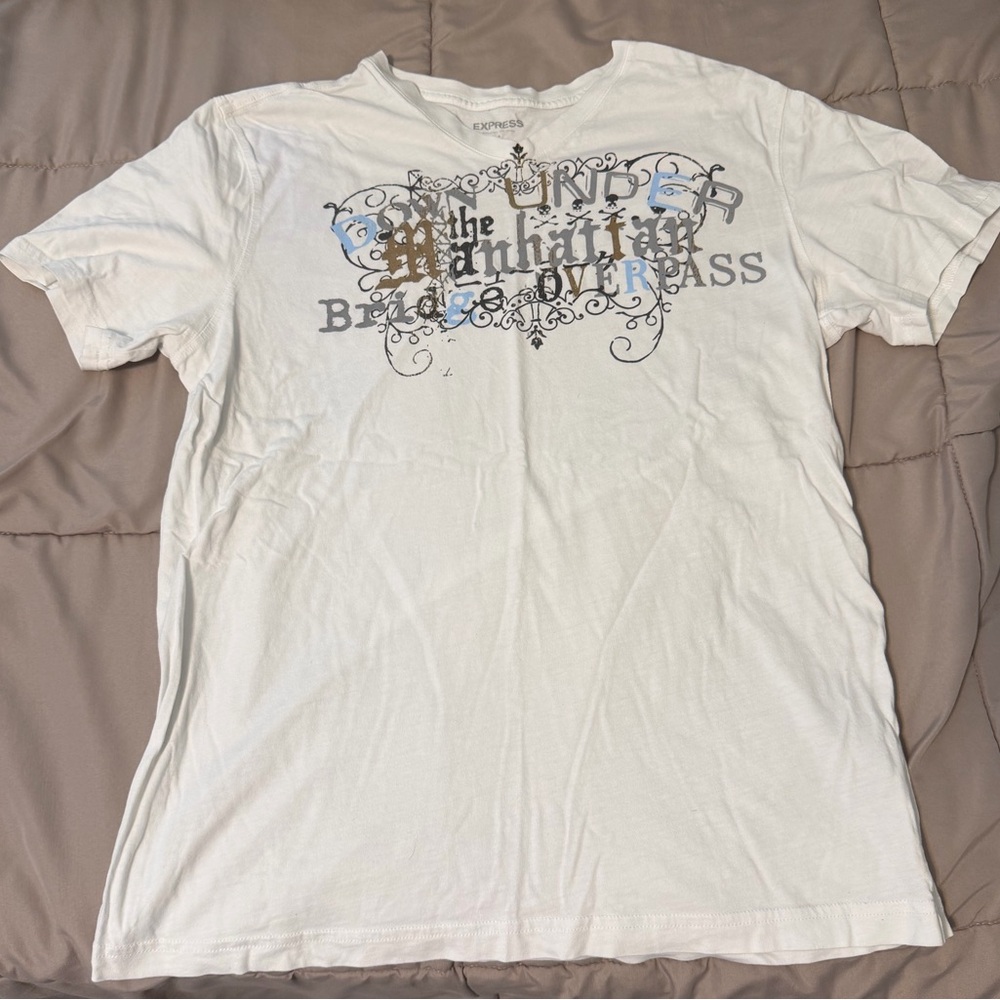 White Graphic T-Shirt